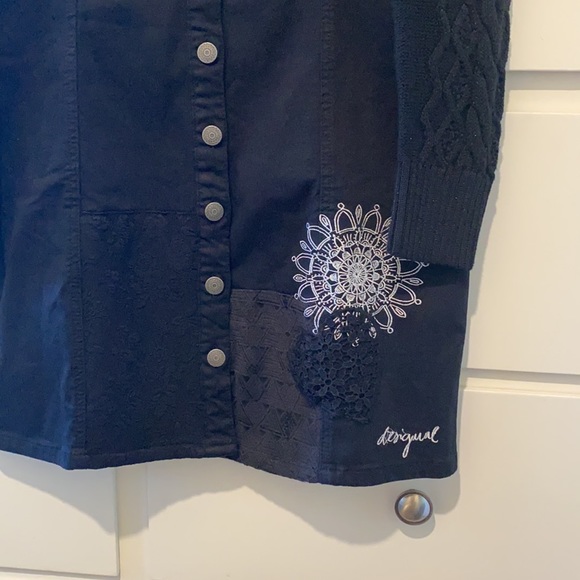 Desigual Denim dress.black. Size M . - Picture 3 of 15